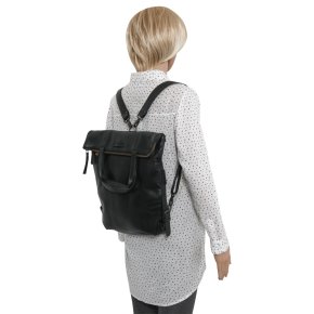 Aunts & Uncles Pomelo Rucksack/Handtasche jet black